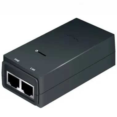 Ubiquiti POE 24-12W GLAN / 24V DC 0.5A / GLAN / Včetně napájecího kabelu