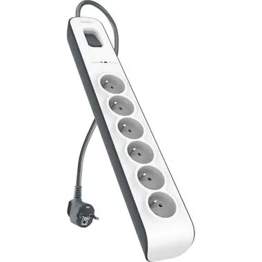 Belkin přepěťová ochrana 6 zásuvek / 2 m