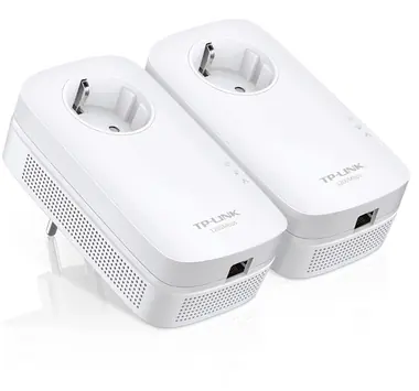 TP-Link TL-PA8010PKIT / Powerline Adaptér AV1200 s AC zásuvkou / GLAN / 2 ks