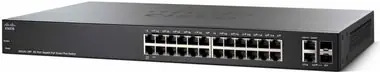 Cisco SG220-26P-K9-EU / 26-Port 10/100/1000 / PoE / 2x SFP combo