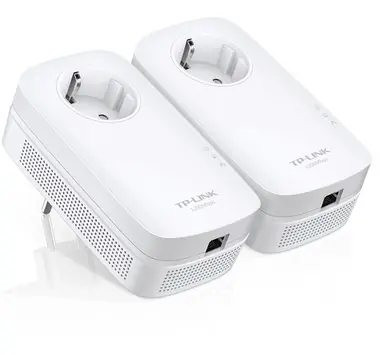 TP-Link TL-PA8010P Starter Kit / Powerline Adaptér AV1200 / GLAN / HomePlug AV2 / AC zásuvka / 2 ks