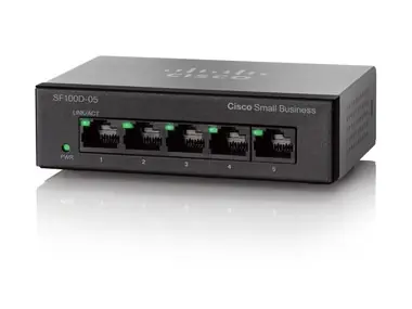 Cisco SF110D-05-EU / Desktop Switch / 5x RJ-45 100M