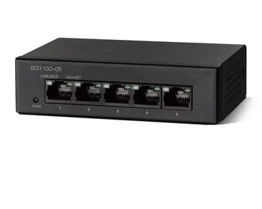 Cisco SG110D-05 / 5-Port Gigabit Desktop Switch