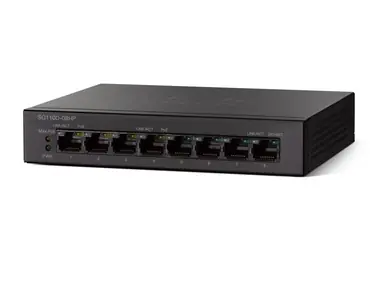 Cisco SG110D-08HP-EU / Desktop Switch / 8-Port Gigabit 
