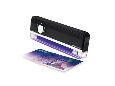 SAFESCAN 40H Detektor padělků / UV lampa na UV prvky u bankovek / Ověřuje kreditní karty, pasy