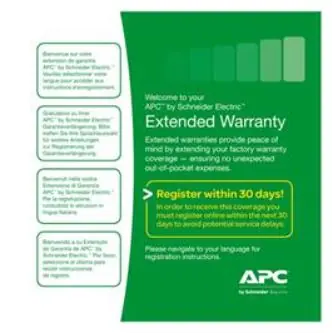 APC (1) Year Service Pack Extended Warranty / záruka pro nově zakoupený pordukt / SP-06