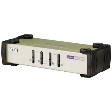 ATEN CS84U / 4-Port PS/2-USB KVM Switch / 4x Custom KVM Kabely