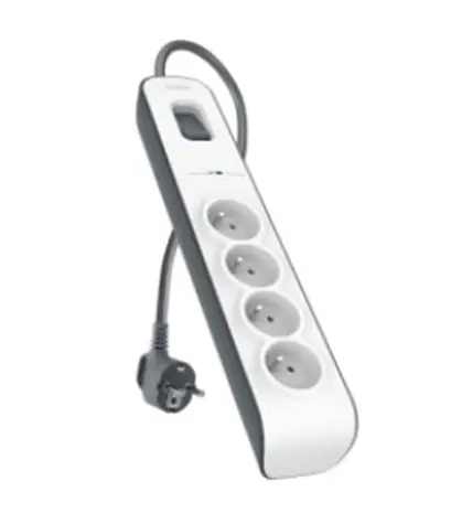 Belkin BSV400 přepěťová ochrana / 4-zásuvka / 2m / bílá