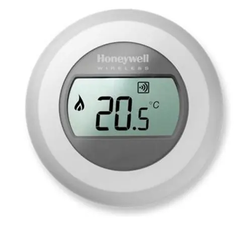 Honeywell Evohome Round T87RF2025 / bezdrátový digitální pokojový ovladač