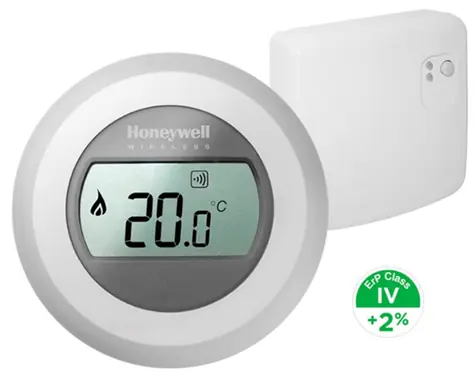 Honeywell Evohome Y87RF2024 / Termostat Round + Releový modul BDR91, +2% ErP 4