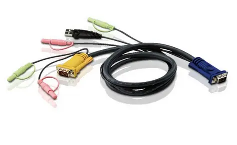 ATEN KVM sdružený kabel k CS-1732 / 1734 / 1754 / 1758 / USB / 2m