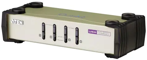 ATEN CS-84U / 4-port KVM PS2+USB / 1.2m kabely