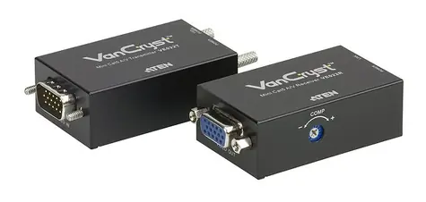 ATEN Video extender VGA Mini + mono audio / 1920x1200 (30m) / 1600x1200(100m)