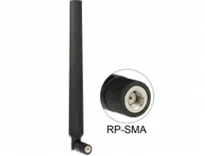 Delock WLAN anténa RP-SMA 802.11 ac/a/h/b/g/n 4 - 7 dBi / všesměrová