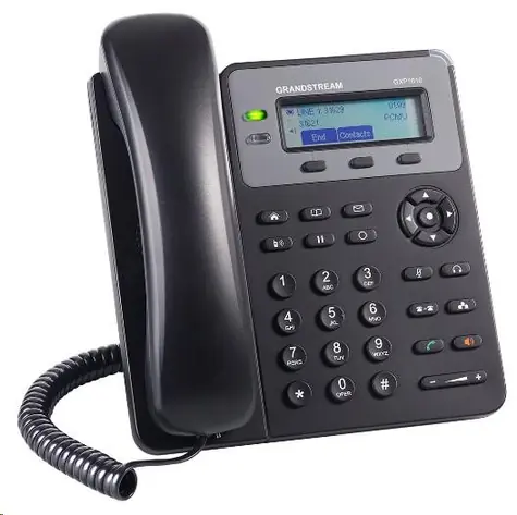 Grandstream GXP1610 / VoIP telefon / 1x SIP účet / HD audio / 3 program.tlačítka / switch 2xLAN 
