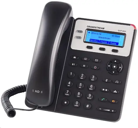 Grandstream GXP1620 / VoIP telefon / 2x SIP účet / HD audio / 3 program.tlačítka / switch 2xLAN