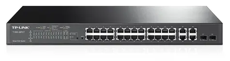 TP-Link T1500-28PCT / Switch / 24x100Mbps / 4xGb / 2xSFP