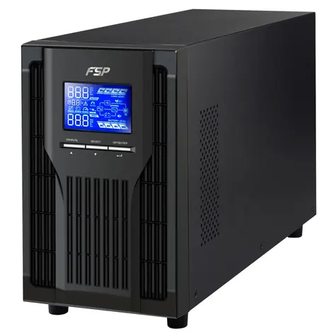 Fortron UPS FSP Champ 1000 VA TW / 1000 VA / 900W / 120-300 VAC / LCD / USB / RS-232