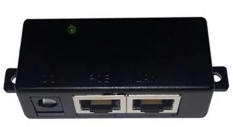 MikroTik pasivní PoE adaptér s LED diodou