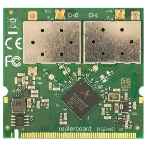 MikroTik R52HnD miniPCI 802.11n( 2.4 a 5GHz 26dBm)