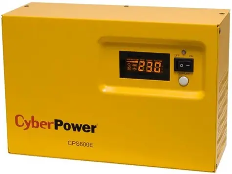 CyberPower Emergency Power System (EPS) 600VA / 420W / záložní zdroj pro oběhová čerpadla