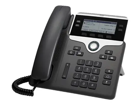 Cisco IP Phone 7841 černá / Telefon VoIP / SIP / 4 linky