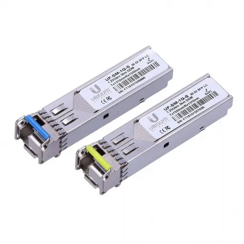 Ubiquiti UF-SM-1G-S 2ks / 1.25Gbps / SFP 1xLC (Single-Mode) / 1310/1550nm / BiDi 3km 