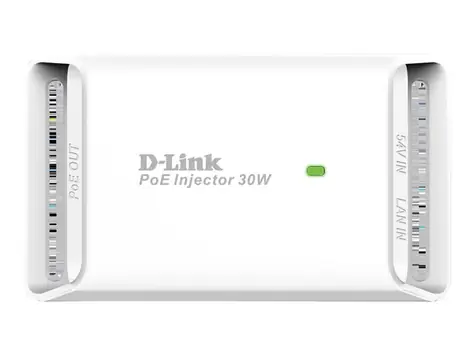 D-Link DPE-301GI / 1-Port Gigabit 30W PoE+ Injector / 802.3at
