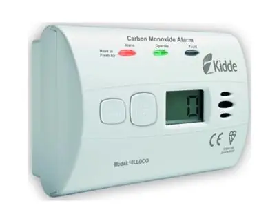 Kidde 10LLDCO Nanowax LCD / Detektor CO 