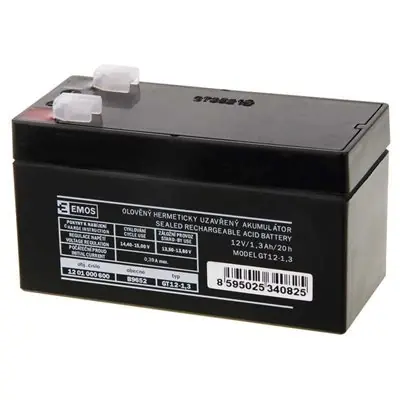 EMOS baterie SLA 12V 1.3 Ah / Faston 4.8 (187)