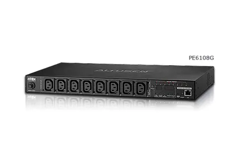 ATEN PE-6108 Power over the Net / PDU - 10A Total current Metered / 8 C13 Outlet 10A