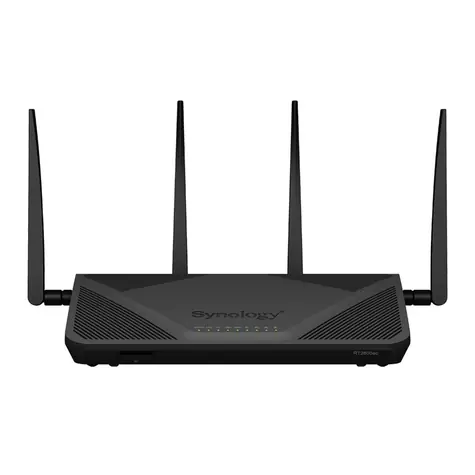 Synology RT2600ac / Router / 802.11ac / 2.4GHz / 5GHz / 1x GWAN / 4x GLAN / USB