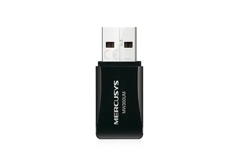 Mercusys MW300UM / Wireless USB Adaptér / 802.11n / 2.4 GHz / 300 Mbps