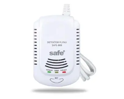 SAFEHOME SAFE-808 / Detektor hořlavých a výbušných plynů 