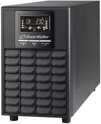 PowerWalker VFI 1000 CG PF1 / záložní zdroj UPS / 1000 VA / 1000 W / 4x IEC 13 / USB / RJ 11 / RJ45