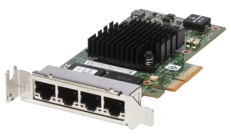 DELL Intel i350 QP / 1GbE / 4-portová síťová karta / 1 gigabit / PCIe / low profile / poloviční výška