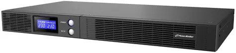PowerWalker VI 500 R1U / záložní zdroj UPS / 500 VA / 300W / 4x IEC C13 / USB