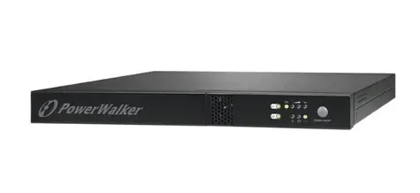 PowerWalker VFI 1000R 1U Online / záložní zdroj UPS / 1000 VA / 800 W / 3x IEC C13 / USB