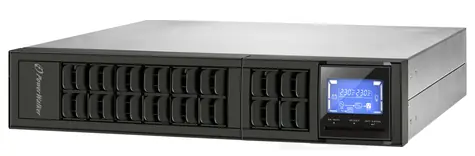 PowerWalker VFI 3000 CRM LCD / záložní zdroj UPS / 3000 VA / 2400 W / 4x IEC 13 / USB