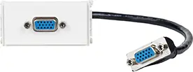 VivoLink zásuvkový panel VGA 20cm kabel pro Schneider / Thorsman CYB / TEK