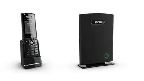 Snom M65 DECT/ Bezdrátový IP telefon / LCD displej / 250 hodin pohotovostní režim