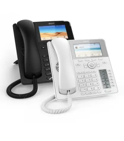 Snom D785 / Drátový IP telefon / TFT displej / RJ-45 / USB / BT / 12 SIP