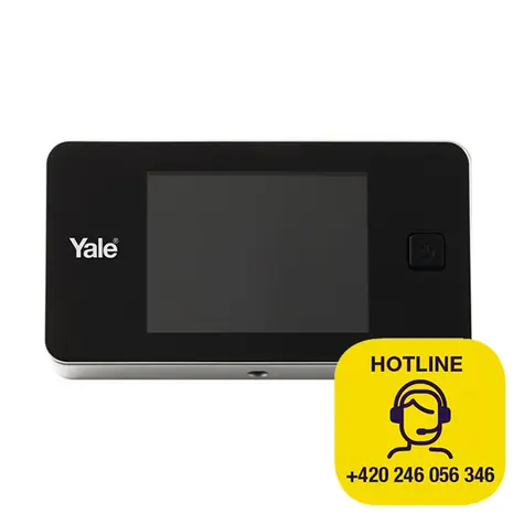 Yale DDV 500 - Essential digitální dveřní kukátko