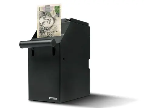 SAFESCAN 4100A černá / sejf pro prodejní místa 
