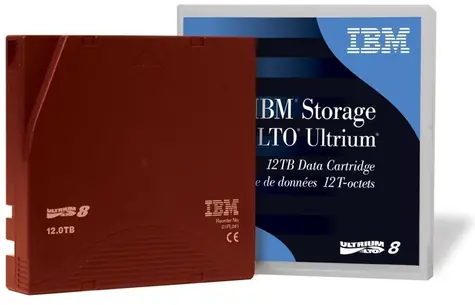 IBM LTO8 Ultrium 12TB / 30TB při kompresi / RW