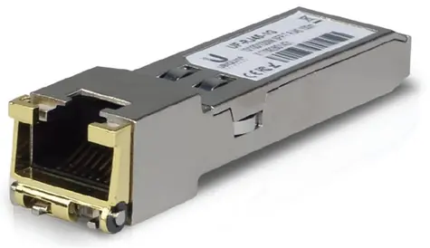 Ubiquiti UF-RJ45-1G / Gigabitový SFP metalický modul / RJ-45 / dosah 100m