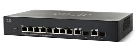 Cisco SF352-08 / Řízený Desktop Switch / 8x RJ-45 100M