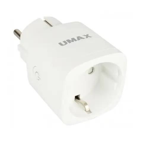 UMAX U-Smart Wifi Plug Mini / Wi-Fi chytrá zásuvka / vzdálený přístup / rozvrh / Google Assistant a Amazon Alexa
