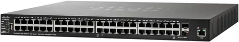 Cisco SG350XG-48T / switch / 46x 10 Gbps LAN / 2x Combo Gbps / QoS / VLAN