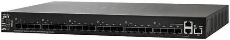 Cisco SG350XG-24T / Gigabit Switch / 22x RJ-45 / 2x Combo Gbps / QoS / VLAN / 1U